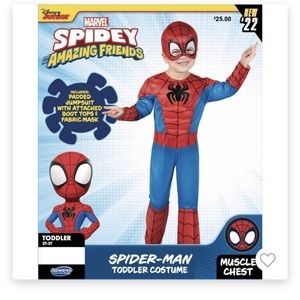 NWT Target Spider-Man Costume 2T/3T